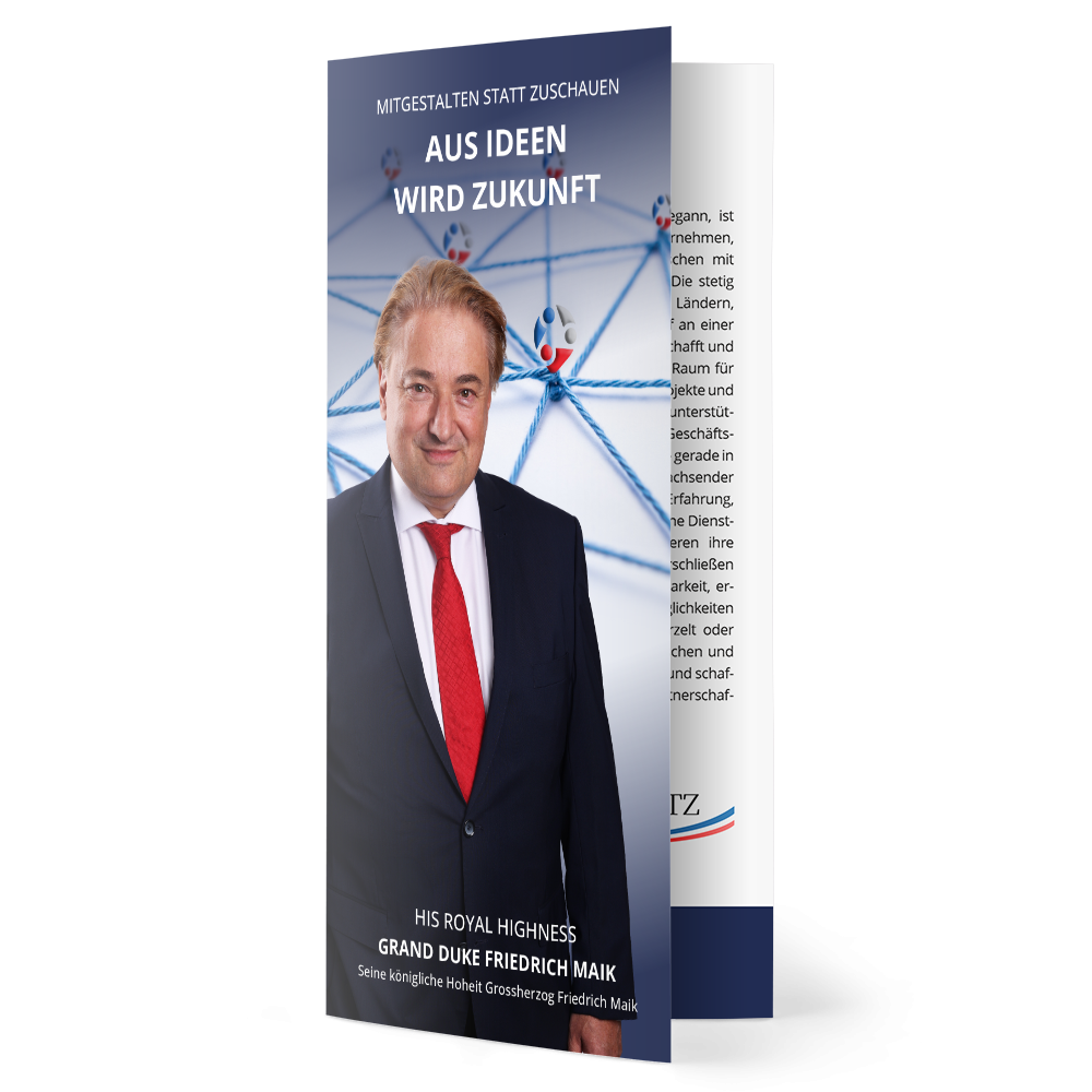 Flyer – Aus Ideen wird Zukunft