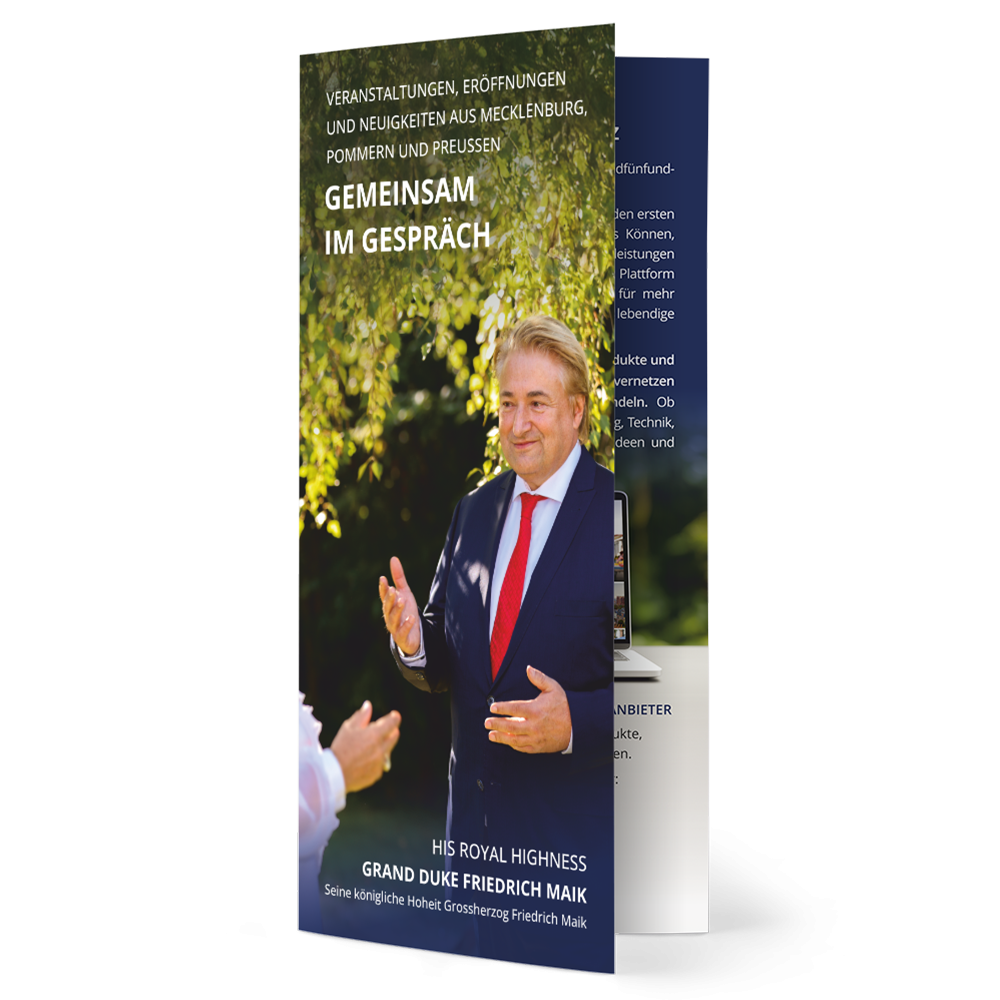 Flyer – Gemeinsam im Gespräch