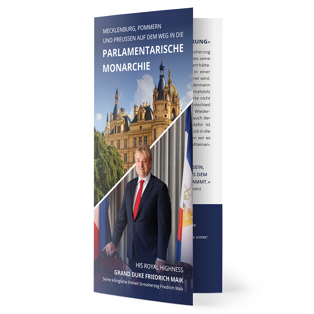 Flyer – Parlamentarische Monarchie