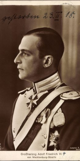 Großherzog Adolf Friedrich VI.