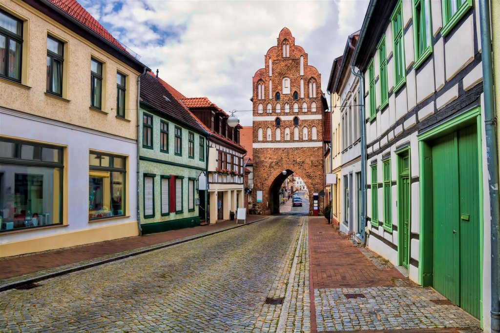 Altstadt mit Malchiner Tor Teterow